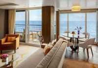 Crystal cruises symphony crystal penthouse suite living room