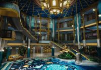 Disney cruise line disney treasure atrium