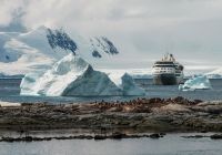 Silversea silver wind antartica vista do navio