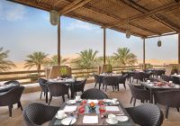 Anantara qasr al sarab al waha restaurant terrace