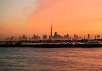 Dubai nascer do sol