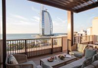 Jumeirah al naseem ocean terrace suite bedroom terrace