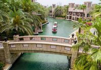 Jumeirah dar al masyaf abra cluster pool waterways drone