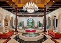 The ritz carlton dubai main lobby