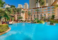 The ritz carlton dubai pool view