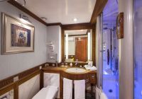 Egito sonesta nile cruise st george cabine deluxe banheiro