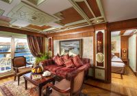 Egito sonesta nile cruise st george cabine deluxe sala