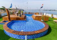Egito sonesta nile cruise sun goddess piscina
