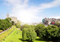 Vista panoramica de edimburgo