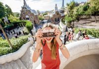 Vista do Parque Guell, Barcelona