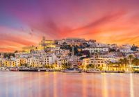 Cidade eivissa ibiza espanha