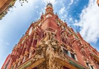 O Palau de la Música Catalana é uma sala de concertos em Barcelona