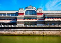 Ribera market or mercado de la ribera is a food market located in bilbao capital of the basque provi