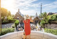Vista do Parque Guell, Barcelona