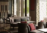 Aman new york interior lounge