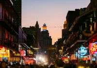 Eua neworleans cidade noite