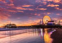 Pier santa monica los angeles california