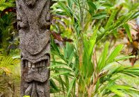 Escultura fijiana vegetação, Ilhas Fiji