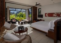 Intercontinental fiji king bed garden view