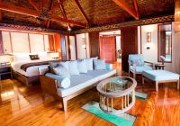 Interior Overwater Bure Bangalô, Likuliku Lagoon Resort