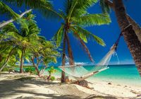 Rede praia paradisíaca lua de mel, Ilhas Fiji