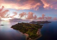 Vista aérea de Fiji