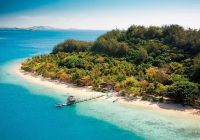 Vista aérea Malolo Island