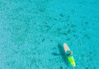Amanpulo paddleboard