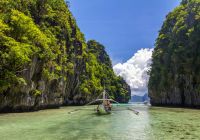 Grande lagoa El Nido, Filipinas
