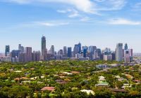 Vista aérea de Manila, Filipinas