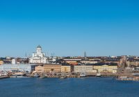 Vista da cidade de Helsinque