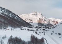 Franca val disere paisagem neve