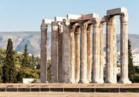 Ruínas do templo de Zeus - Atenas, Grécia