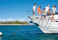 grupo de amigos em low isle queensland