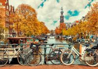 Shutterstock holanda amsterda bikes mo canal