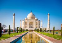 India agra taj mahal templo