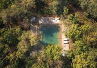 India aman i khas piscina vista aerea