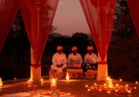 India amanbagh chhatri dinner