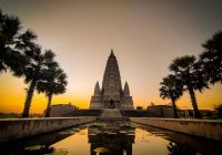 Shutterstock india nascer do sol majesty mahabodhi temple wat panyanantaram