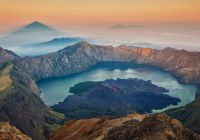Monte Rinjani, Lombok, Indonésia