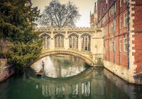 Ponte de suspiro em cambridge