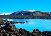 Islandia lagoa azul