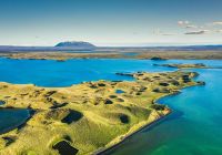 Islandia lago myvatn