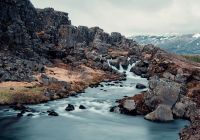 Thingvellir national park islandia iceland verao montain