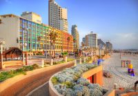 Praia de Tel Aviv - Israel.