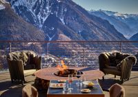 Italia le massif hotel lodge area externa