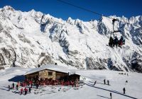 Italia le massif hotel lodge cafe montanha