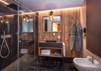 Italia le massif hotel lodge deluxe mont blanc view banheiro