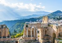 Italia sicilia ruinas teatro