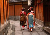 Geishas, Japão